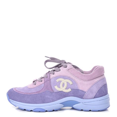 chanel purple bad|Chanel purple shoes.